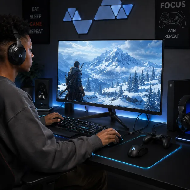 27 Inch 4K UHD Monitor HDMI DP - Image 5