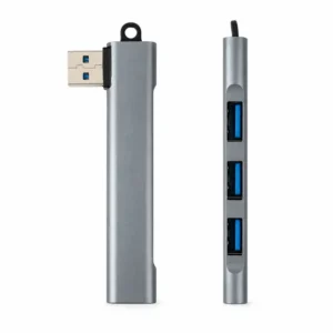 4-in-1 USB-A Hub with USB 3.0