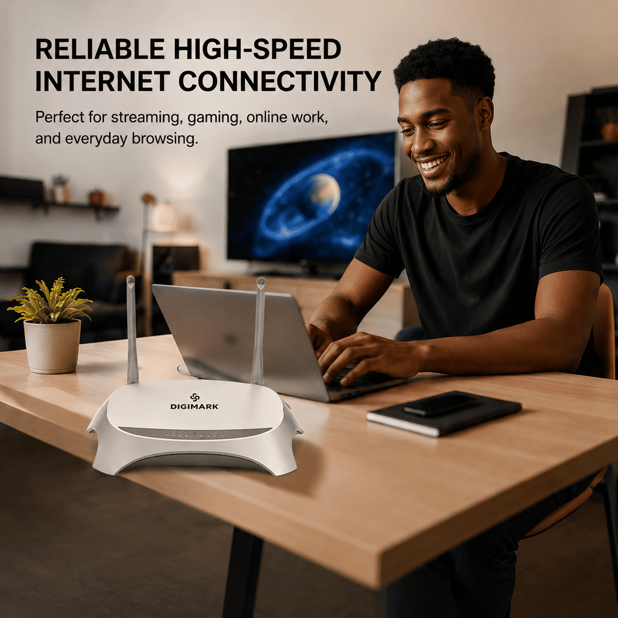 DIGIMARK DGM-1303N 300Mbps Wireless Router - Image 5