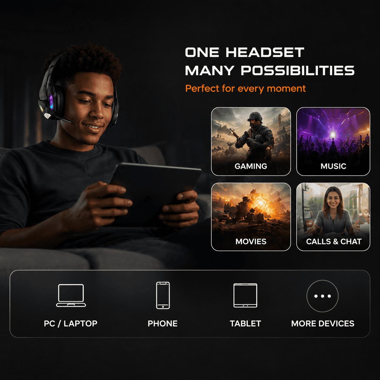 G9000 Pro Wired Gaming Headset - Image 5