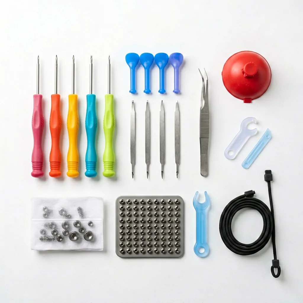26-in-1 precision phone repair tool kit with screwdriver set and pry tools for DIY repairs