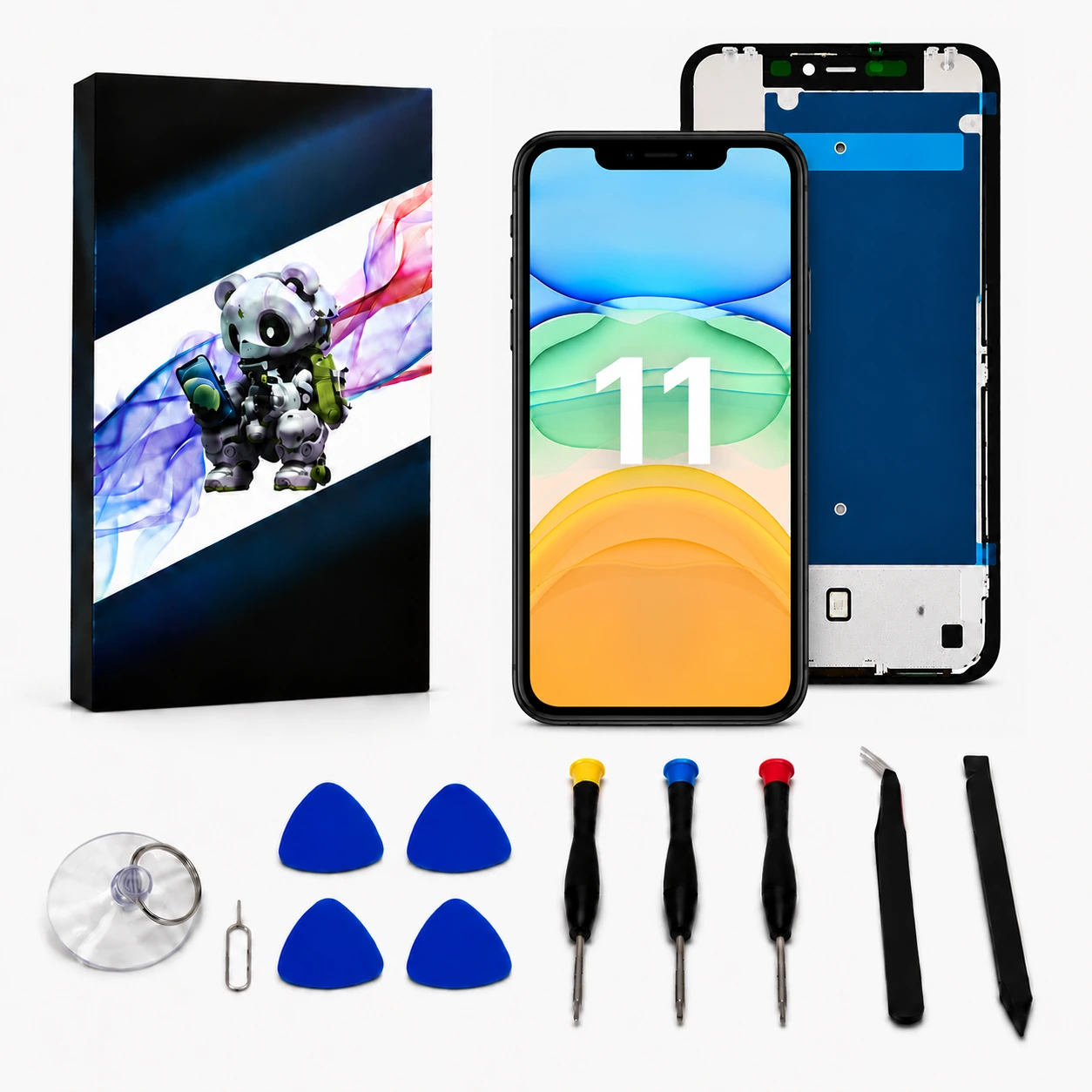 iPhone 11 TFT Replacement Screen Assembly & Repair Tools - product details