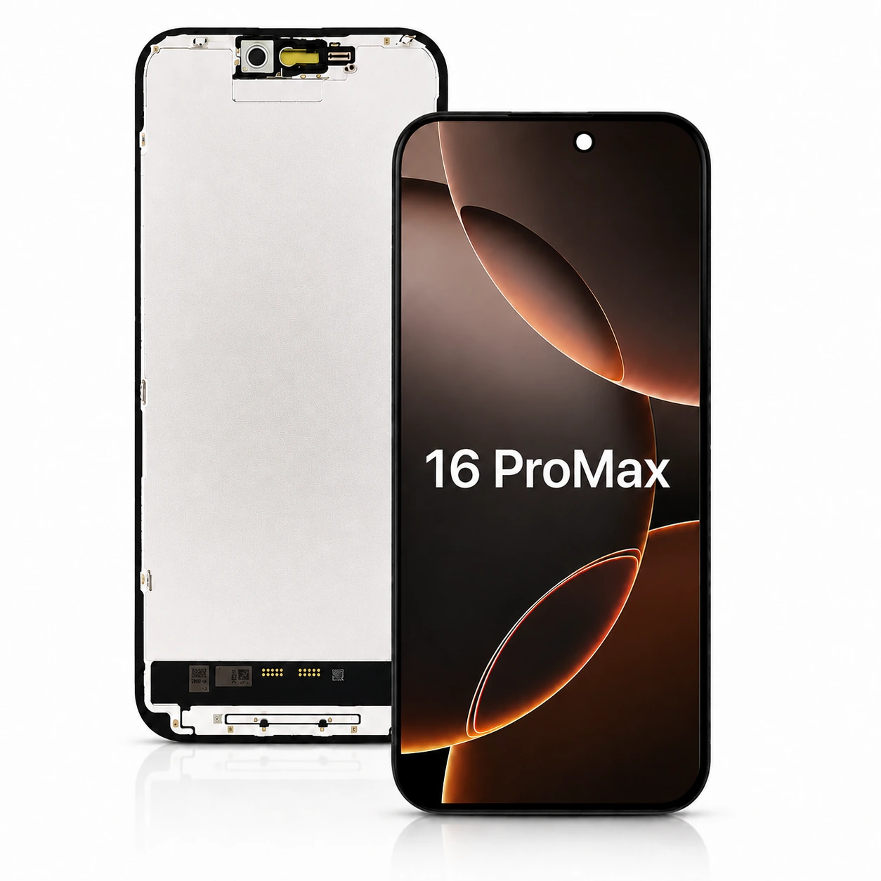 iPhone 16 Pro Max TFT Replacement Screen Assembly & Repair Tools - front view